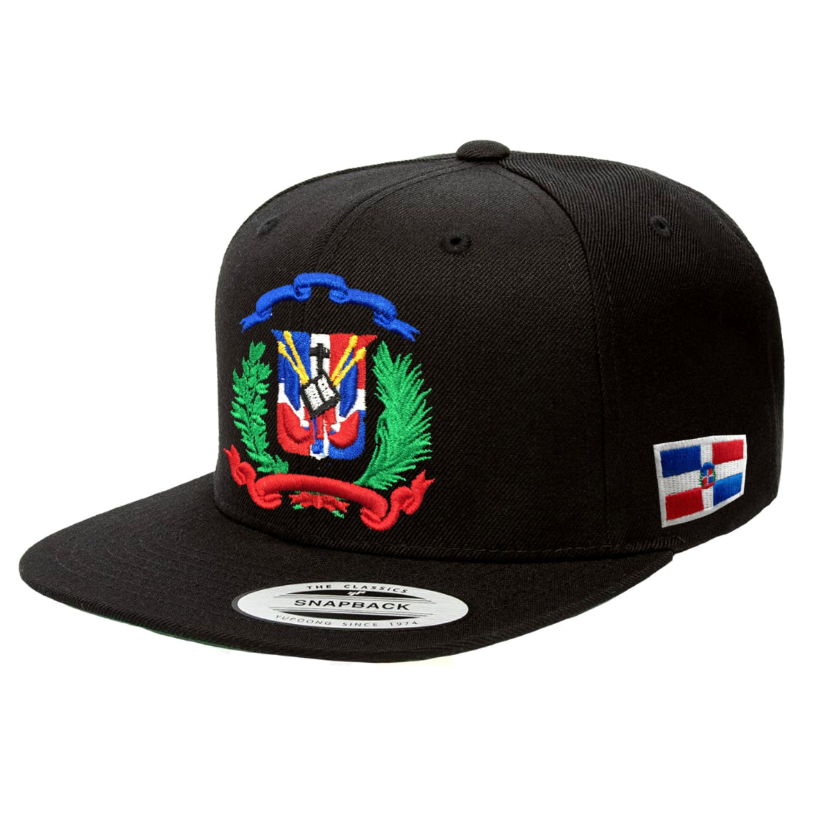 Escudo Republica Dominicana - Dominican Snapback Hat product image 2, provided for visual reference and product detail review