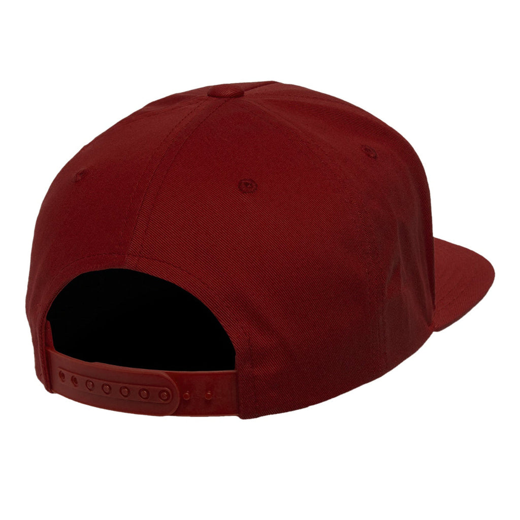 Escudo Republica Dominicana - Dominican Snapback Maroon - Metallic Gold Hat product image 2, provided for visual reference