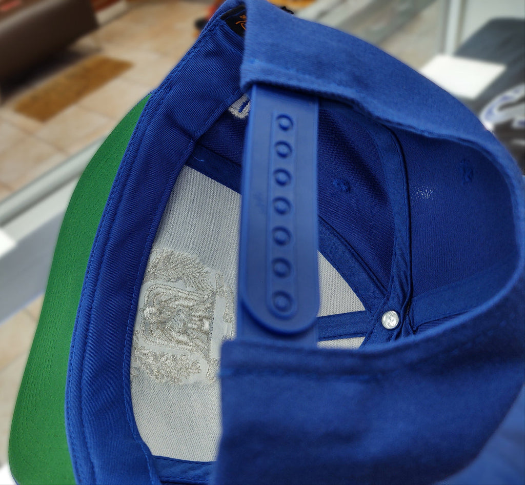 Escudo Republica Dominicana - Dominican Snapback Royal - Metallic Silver Hat product image 2, provided for visual reference