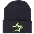 Estrellas Orientales Skully Beanie Black Hat product image 1, provided for visual reference and product detail review