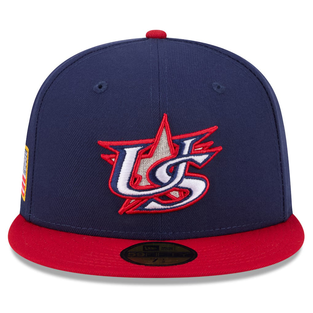 United States World Baseball Classic 2026 New Era 59FIFTY Fitted Cap – Official WBC Hat product image 2, provided for visual