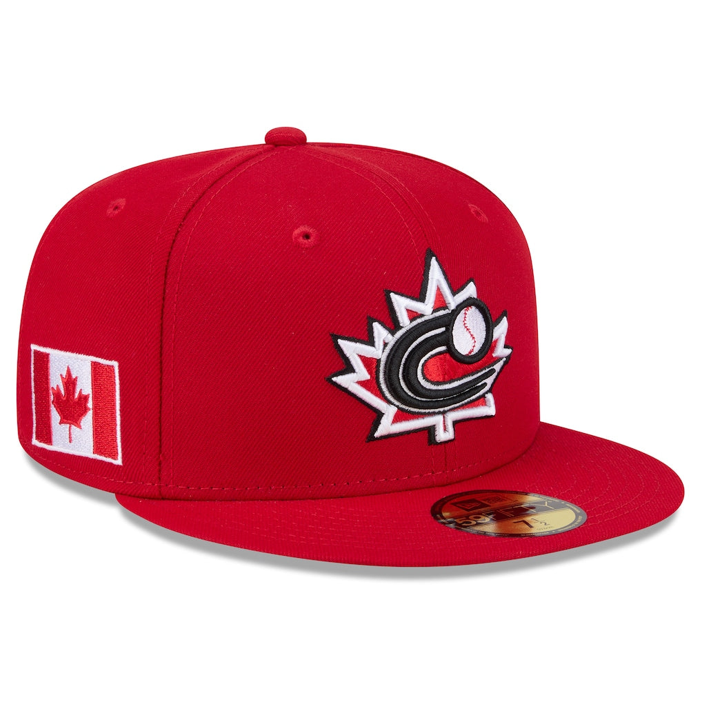 Canada World Baseball Classic 2026 New Era 59FIFTY Fitted Cap – Official WBC Hat product image 1, provided for visual