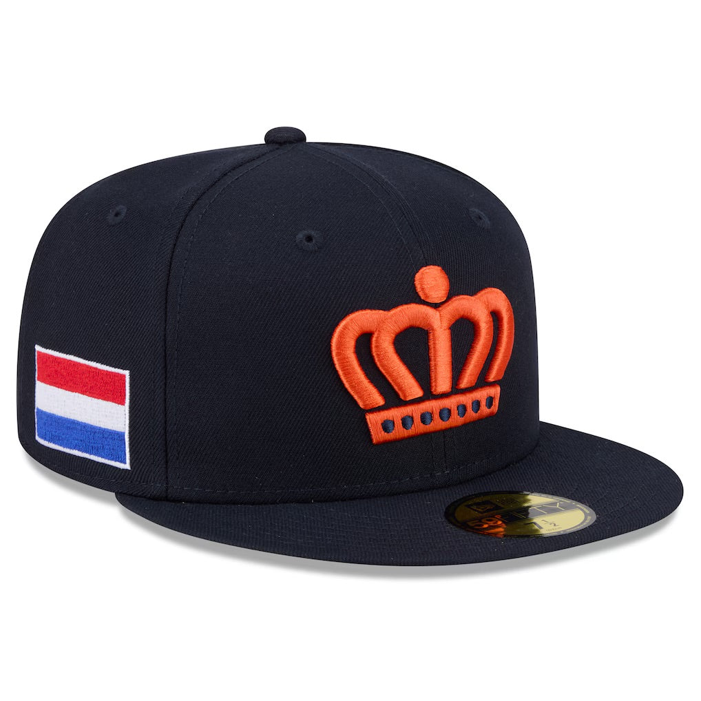Netherlands World Baseball Classic 2026 New Era 59FIFTY Fitted Cap – Official WBC Hat product image 1, provided for visual