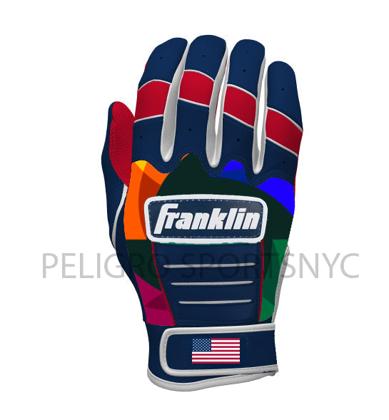 2026 WBC Franklin CFX Pro USA Men’s Batting Gloves – Limited Edition product image 1, provided for visual reference and