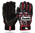 YOUTH - Franklin Digitek Batting Glove Red-Camo product image 1, provided for visual reference and product detail review