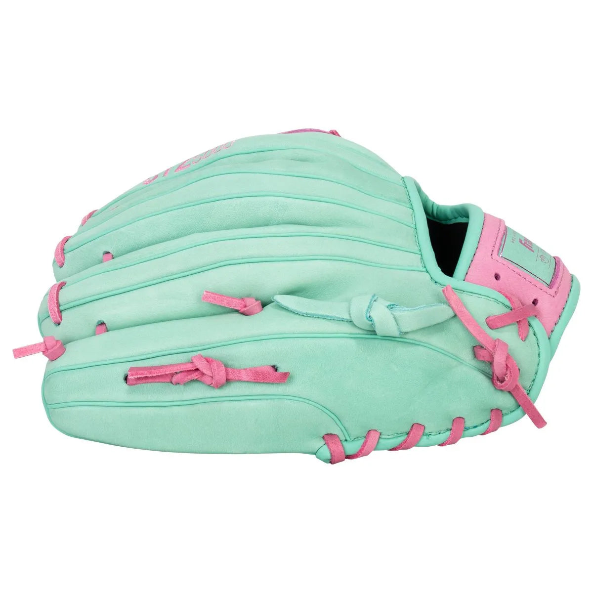Franklin Sports CTZ5000 12" Baseball Glove - Mint & Rose | Premium Leather Infield Glove product image 3, provided for
