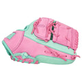 Franklin Sports CTZ5000 12" Baseball Glove - Mint & Rose | Premium Leather Infield Glove product image 1, provided for