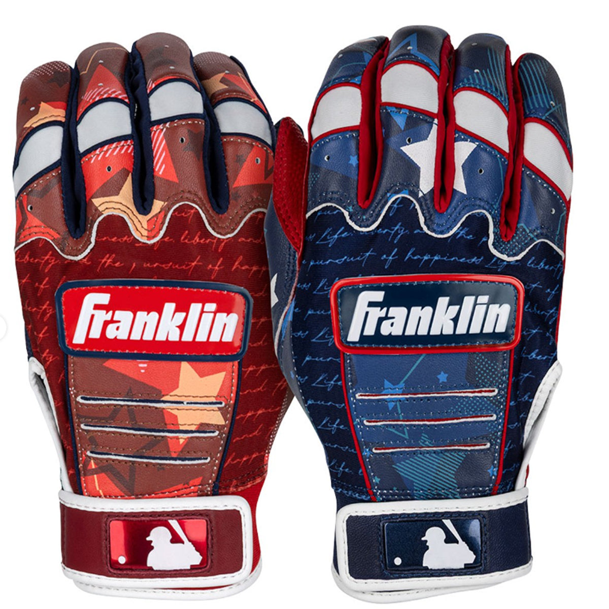 Franklin USA 250 Limited Edition Batting Gloves – Patriotic Baseball &amp; Softball Batting Gloves product image 1, provided