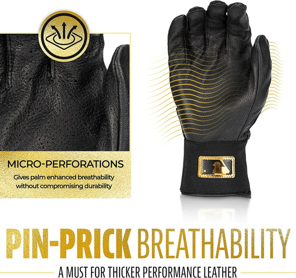 Franklin Infinite Powerstrap Series Adult Batting Gloves - Long Cuff product image 5, provided for visual reference and