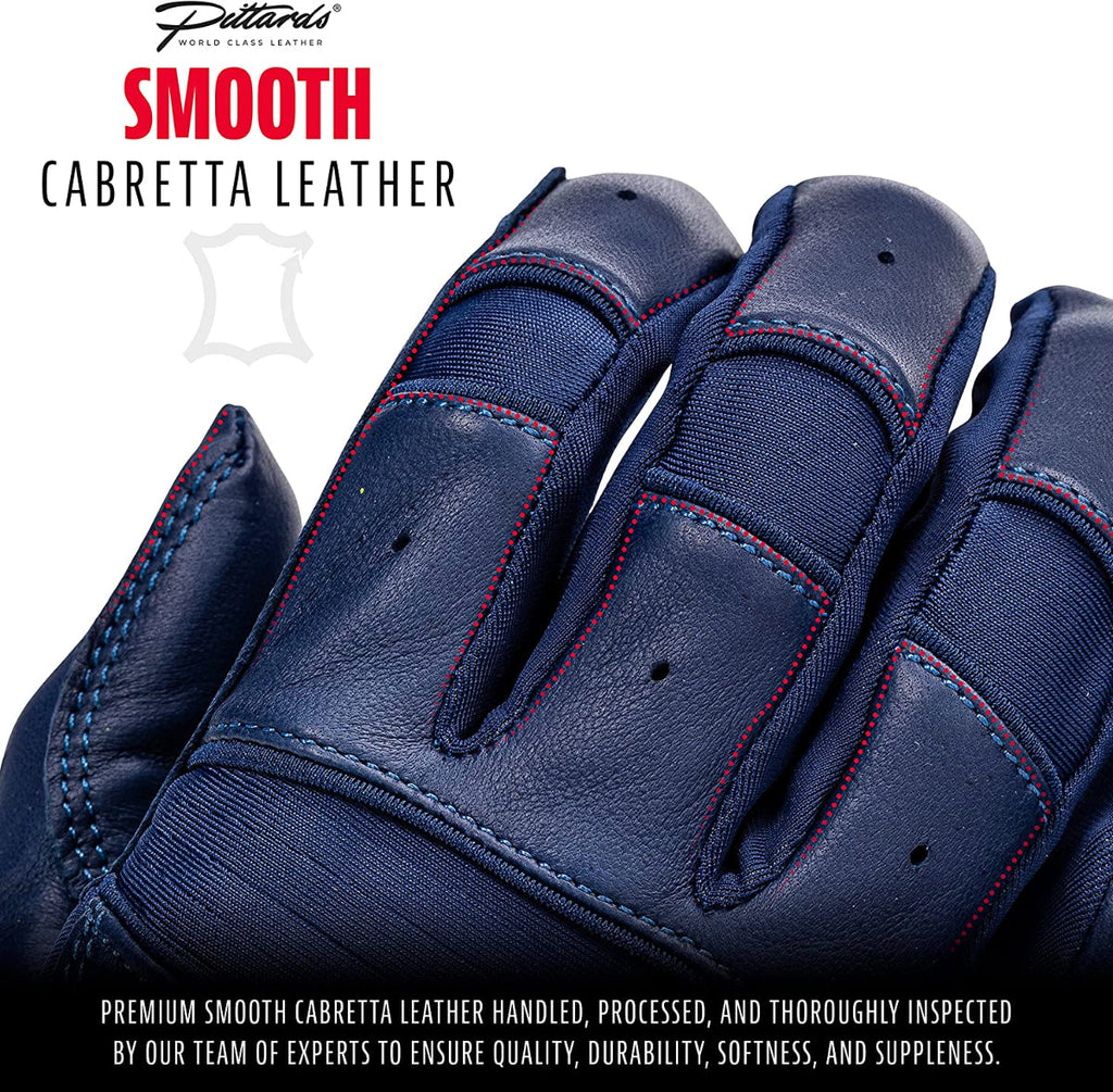 Franklin Natural ® II HI-LITE Batting Gloves - Navy product image 2, provided for visual reference and product detail review