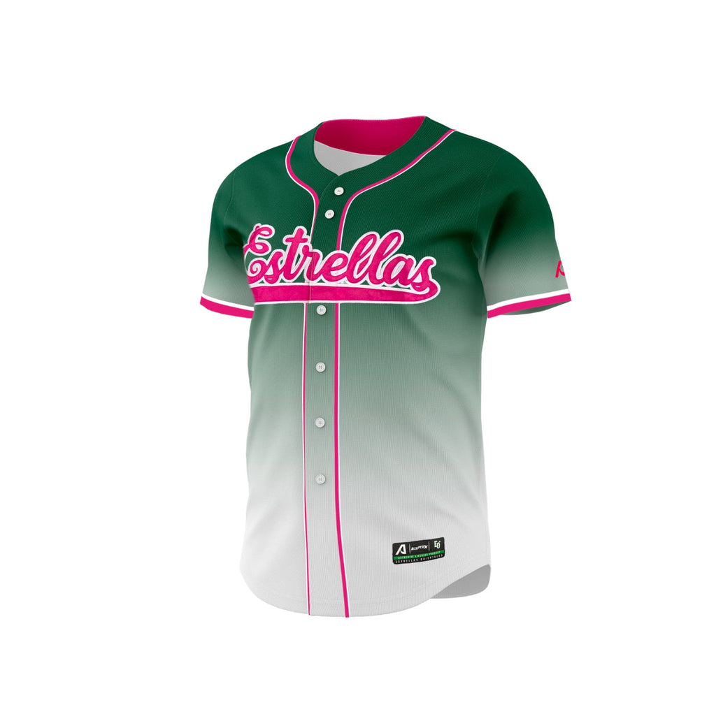 2024 Official Serie de Gigantes YOUTH Estrellas Orientales Jersey - Kelly Green/White product image 1, provided for visual