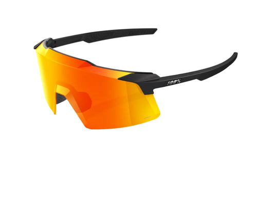100% AEROCRAFT® Soft Tact Black HiPER® Red Multilayer Mirror Lens product image 1, provided for visual reference and product