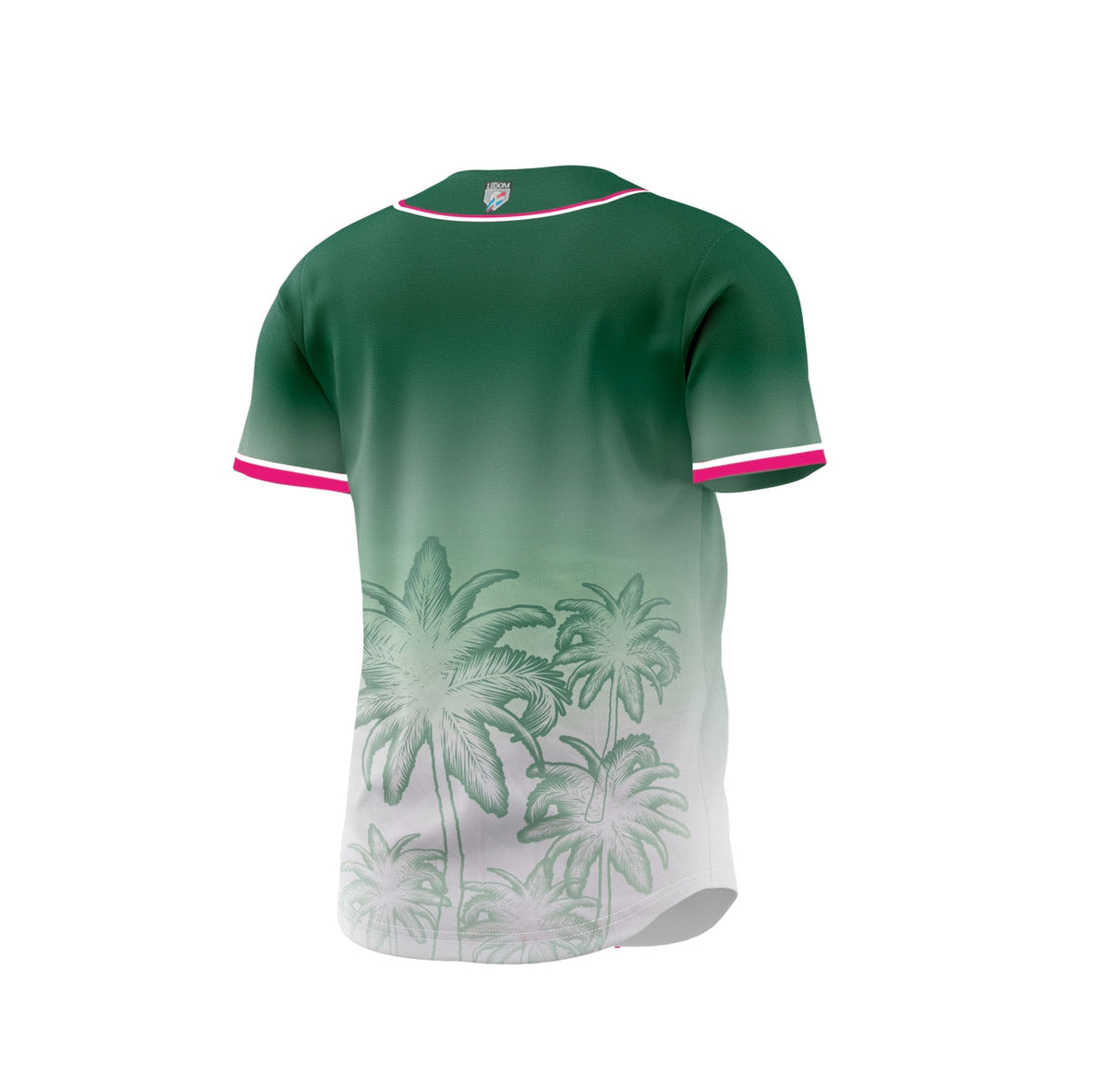 2024 Official Serie de Gigantes YOUTH Estrellas Orientales Jersey - Kelly Green/White product image 2, provided for visual