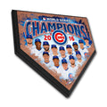 Chicago Cubs 2016 World Series Champions Home Plate Plaque product image 1, provided for visual reference and product detail