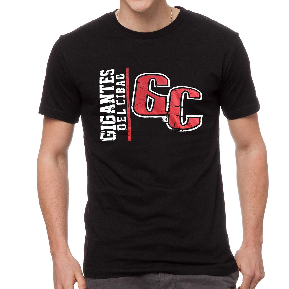 Gigantes del Cibao Vintage Black T-Shirt product image 1, provided for visual reference and product detail review