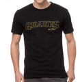 Gigantes del Cibao Gold Outline T-Shirt product image 1, provided for visual reference and product detail review