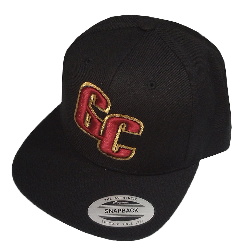 Gigantes del Cibao Embroidered GC logo Snapback Hat product image 1, provided for visual reference and product detail review