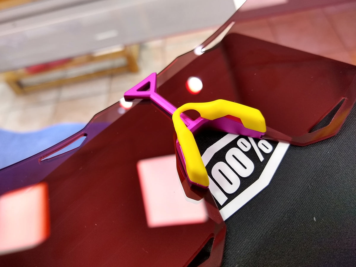 2022 HYPERCRAFT® Fernando Tatis JR SE Pink - Yellow HiPER® Red Multilayer Mirror Lens product image 6, provided for visual