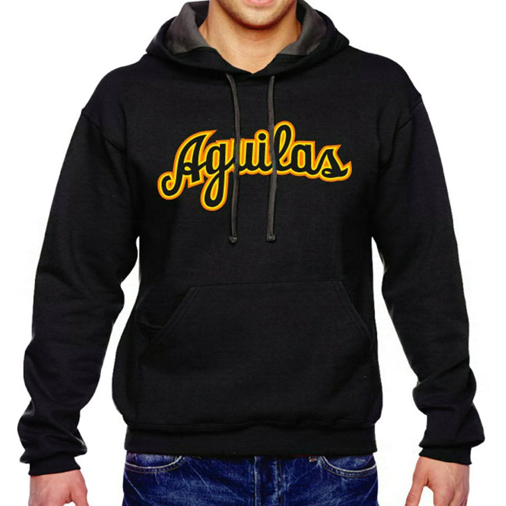 Aguilas Cibaeñas Cursive letters and Black Hooded product image 1, provided for visual reference and product detail review