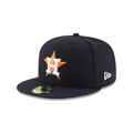 New Era 59FIFTY Houston Astros Home Authentic Collection On Field Fitted Hat - Navy product image 1, provided for visual