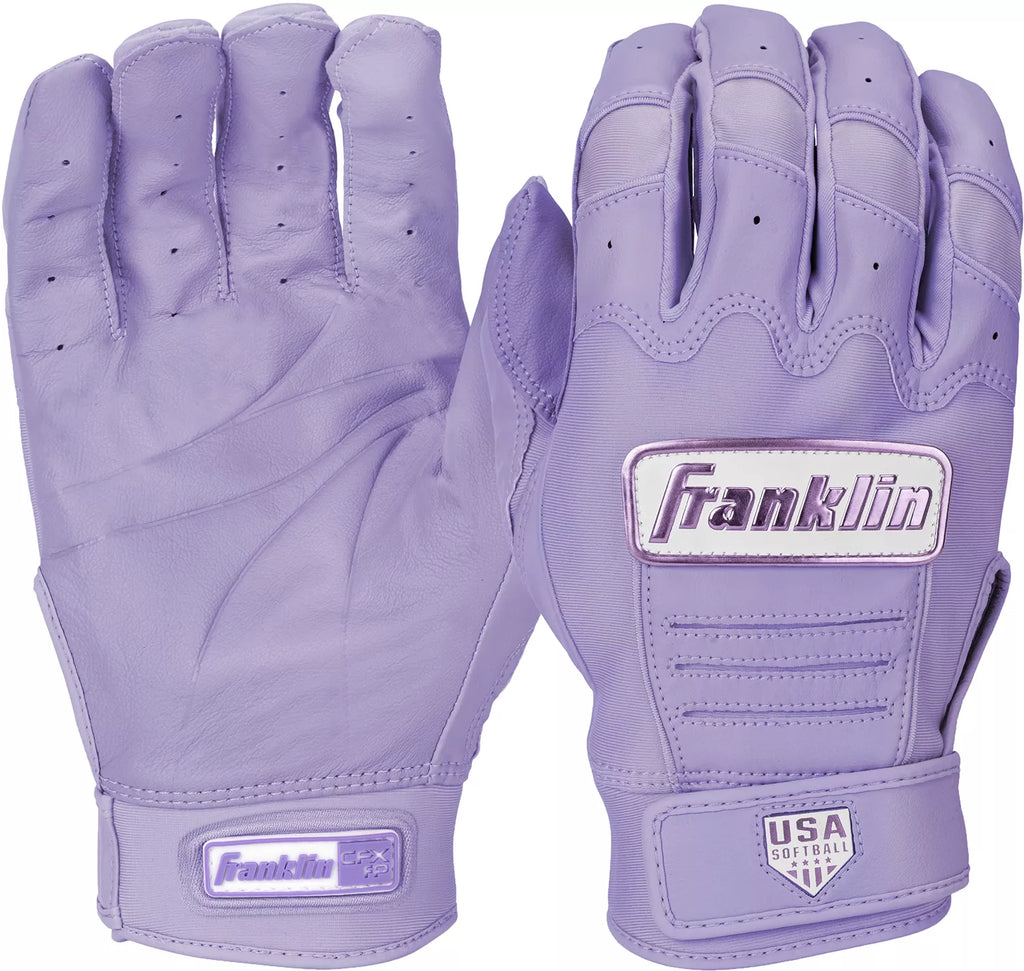 Franklin USA Women Softball CFX FP Batting Glove - 20716F product image 3, provided for visual reference and product detail