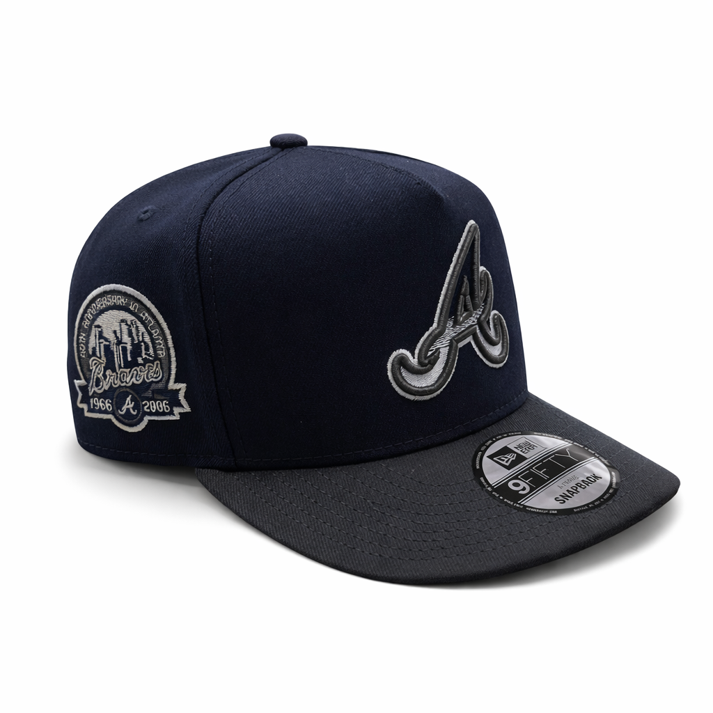 Atlanta Braves 950AF Curved 40th Anniversary Snapback product image 1, provided for visual reference and product detail