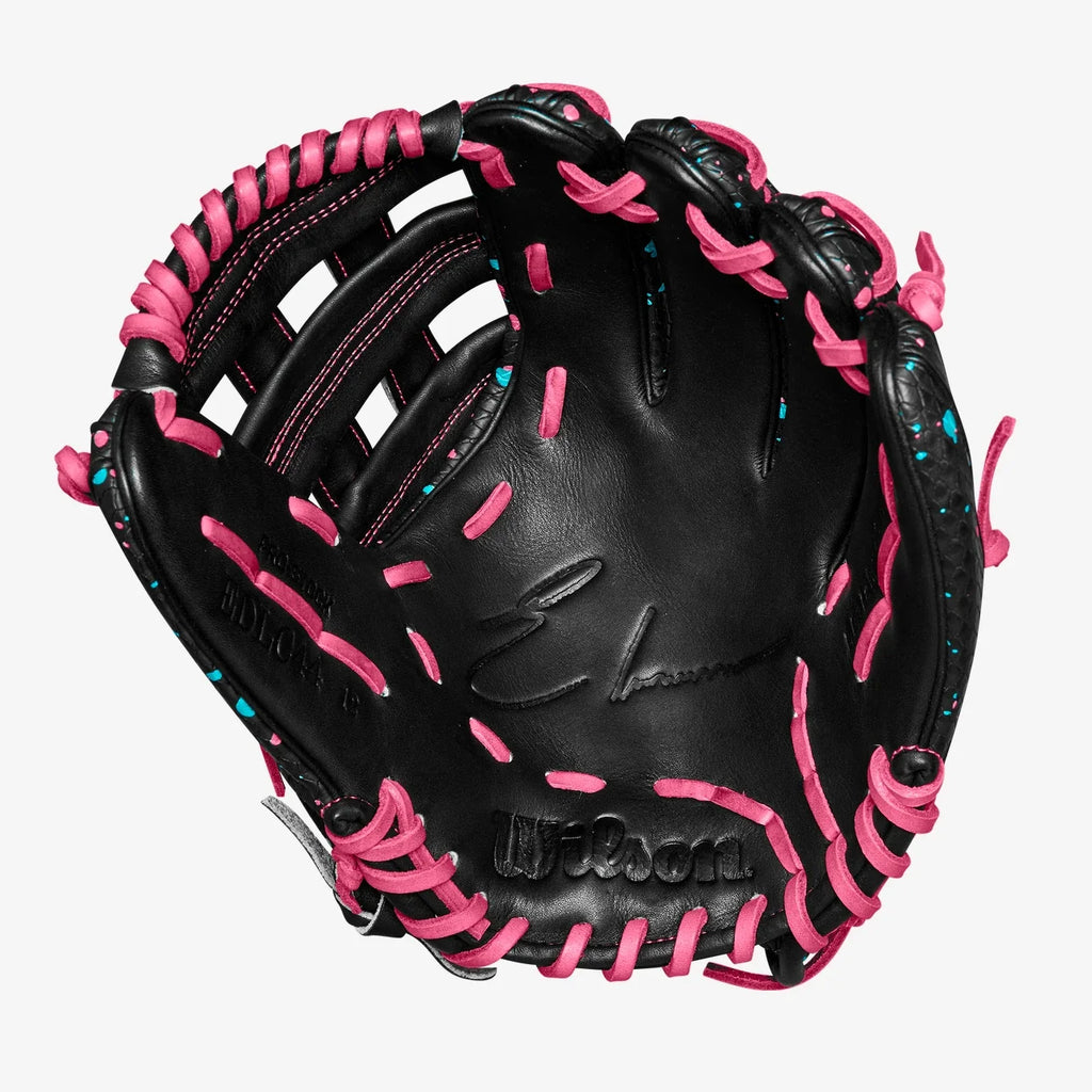 Wilson A2000 Fall 2024 Elly de la Cruz 12" Game Glove product image 2, provided for visual reference and product detail