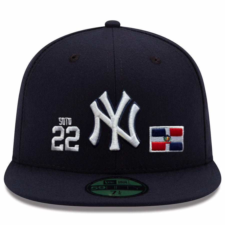 New York Yankees New Era 59FIFTY "SOTO 22" Fitted Hat – Front Patch Collectible product image 1, provided for visual