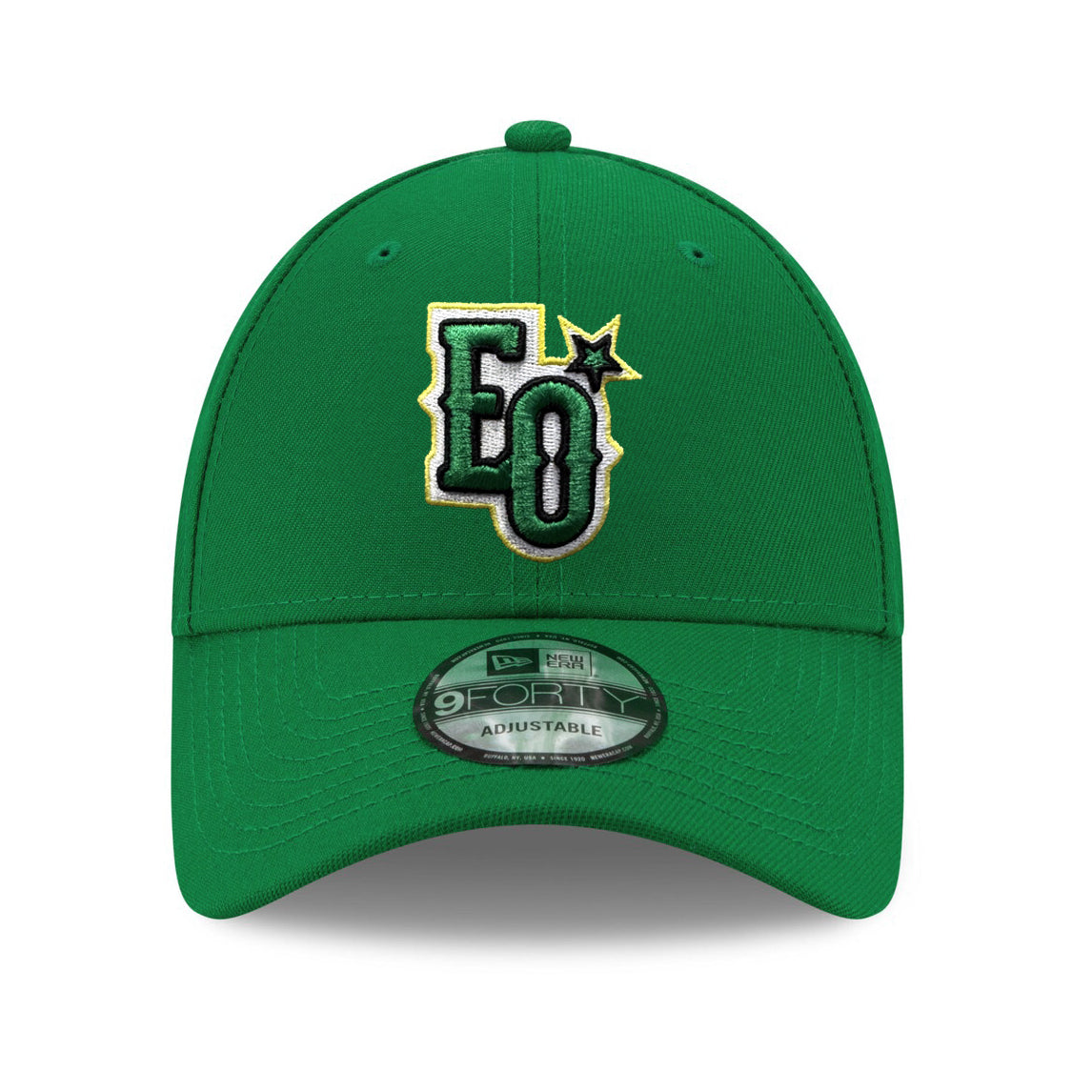 Estrellas Orientales New Era 9Forty Adjustable Hat - Kelly Green product image 2, provided for visual reference and product