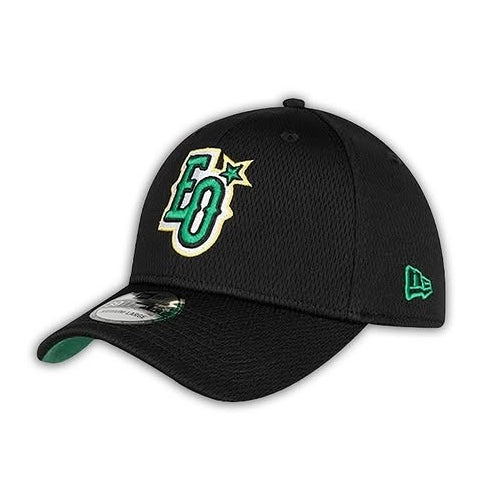 Estrellas Orientales New Era 39THIRTY Flexible Hat - Black product image 1, provided for visual reference and product detail