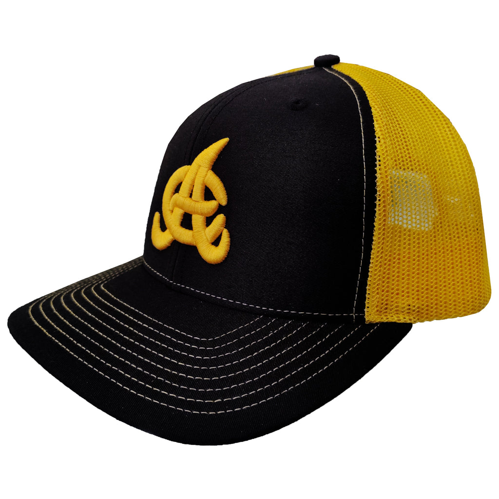 Aguilas Cibaeñas Embroidered Mesh Trucker Hat – Adjustable Snapback Baseball Cap product image 3, provided for visual