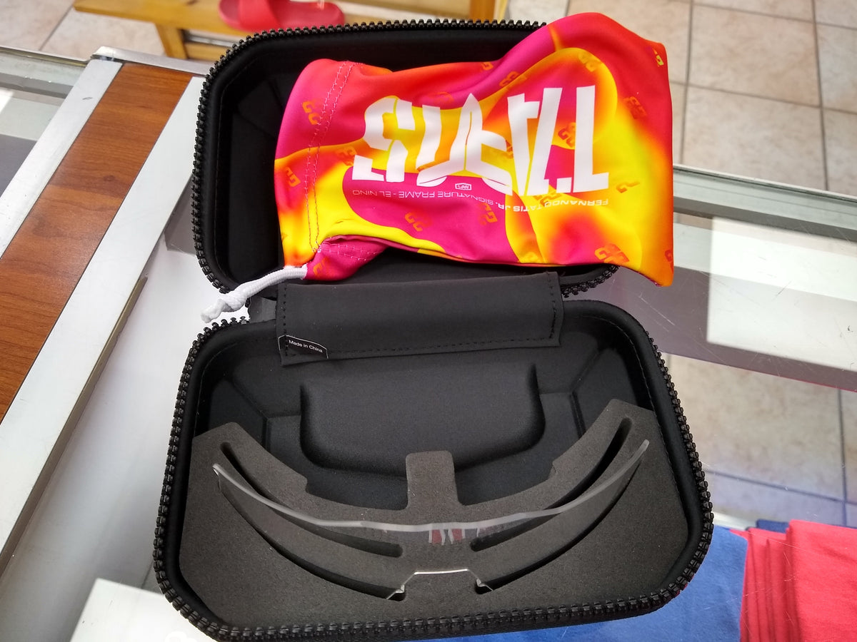 2022 S3 Fernando Tatis JR SE Pink Yellow HiPER® Red Multilayer Mirror Lens - 100 percent product image 4, provided for