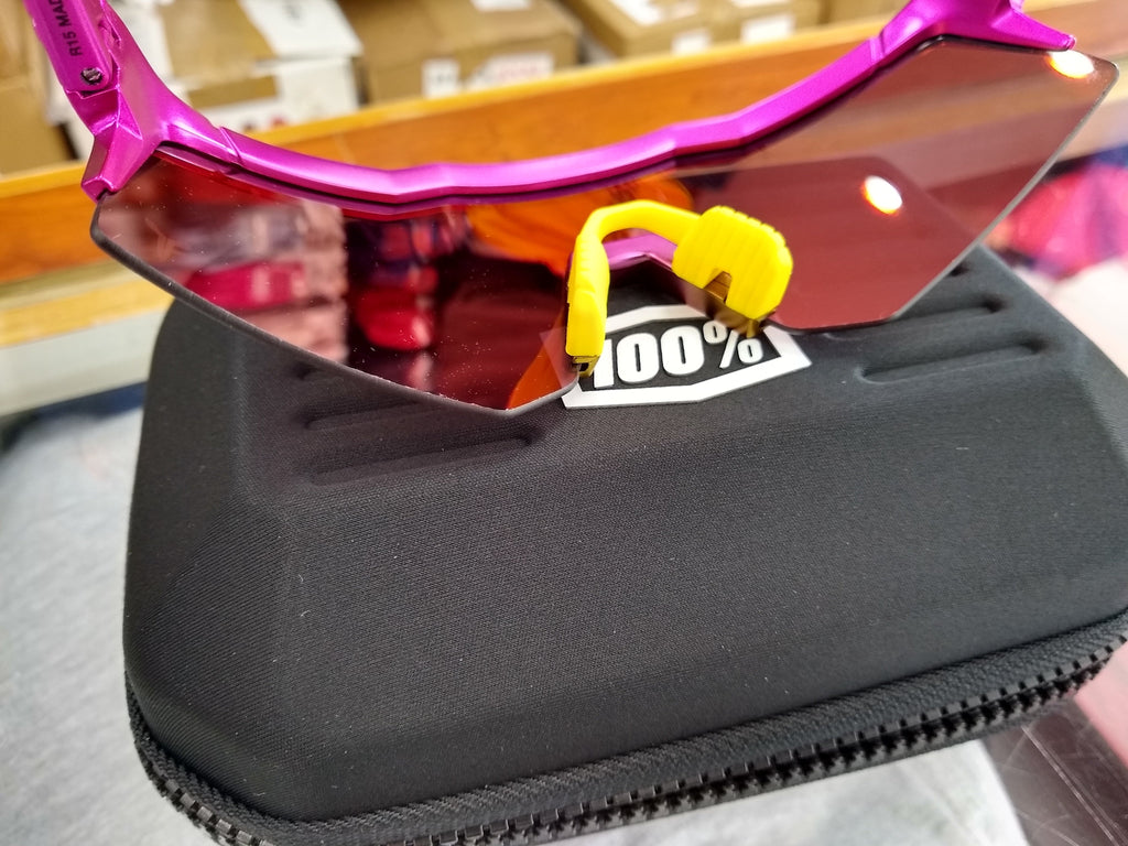 2022 SPEEDCRAFT XS Fernando Tatis JR SE Pink Yellow HiPER® Red Multilayer Mirror Lens product image 7, provided for visual
