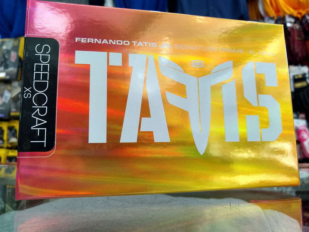 2022 SPEEDCRAFT XS Fernando Tatis JR SE Pink Yellow HiPER® Red Multilayer Mirror Lens product image 10, provided for visual