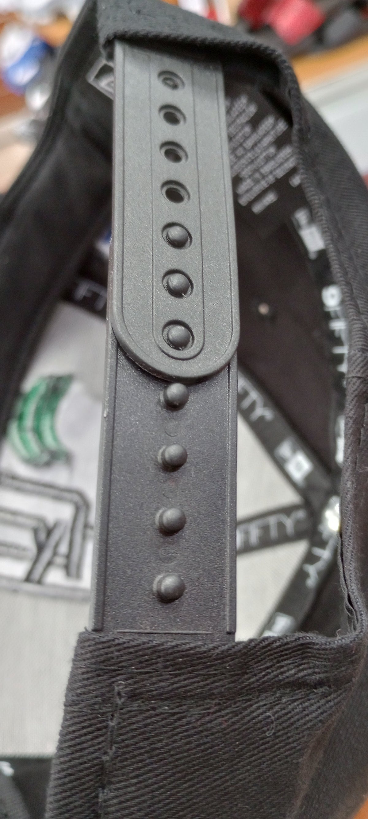 Dominican Republic Snapback NE Black Cap RD product image 3, provided for visual reference and product detail review