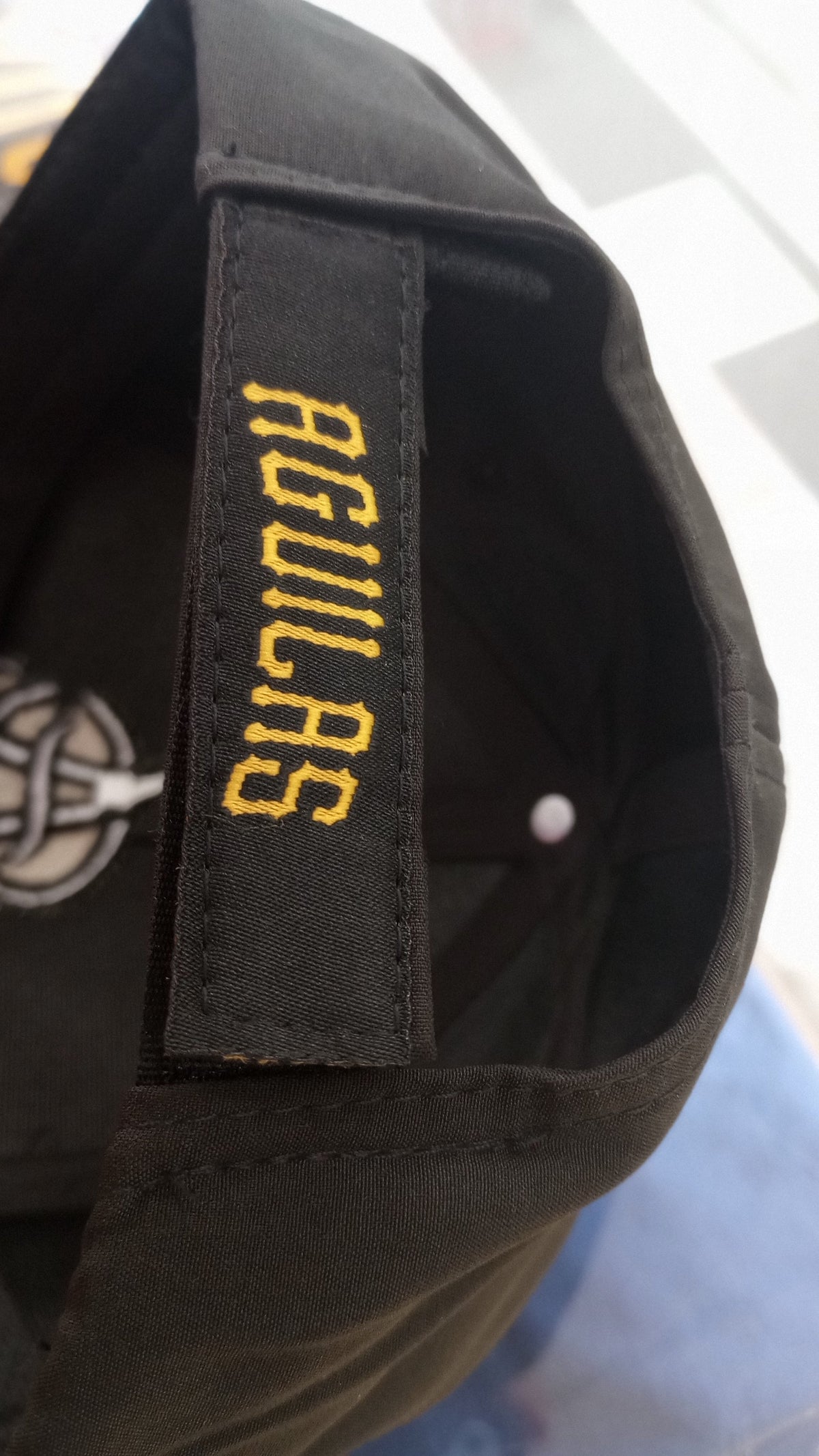 2024 Aguilas Cibaenas 4Fans Adjustable Hat - Black-Black product image 6, provided for visual reference and product detail