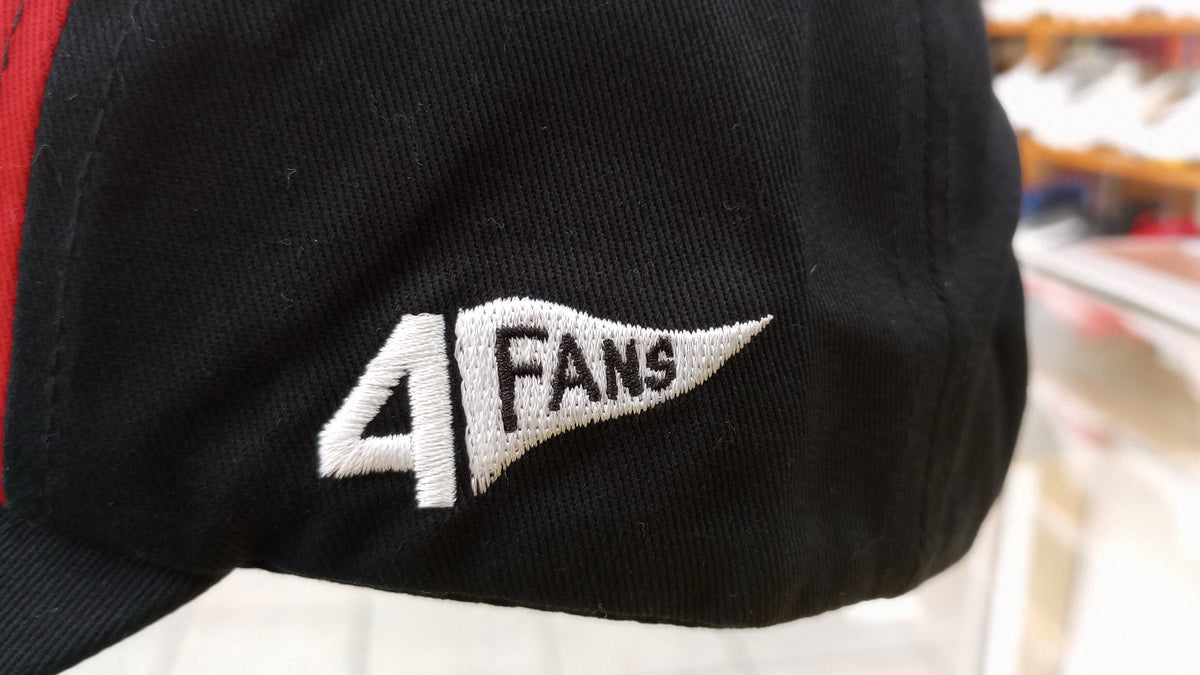 2024 - 2025 Escogido 4Fans Adjustable Hat - Black-Red product image 3, provided for visual reference and product detail