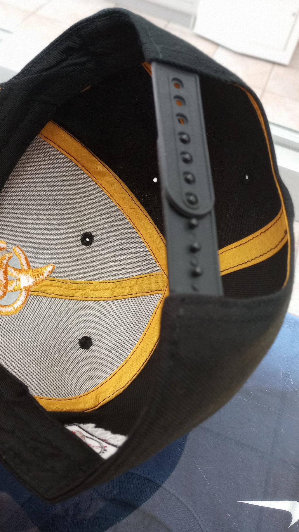 2024 Aguilas Cibaenas 4Fans Snapback Hat - Black product image 9, provided for visual reference and product detail review