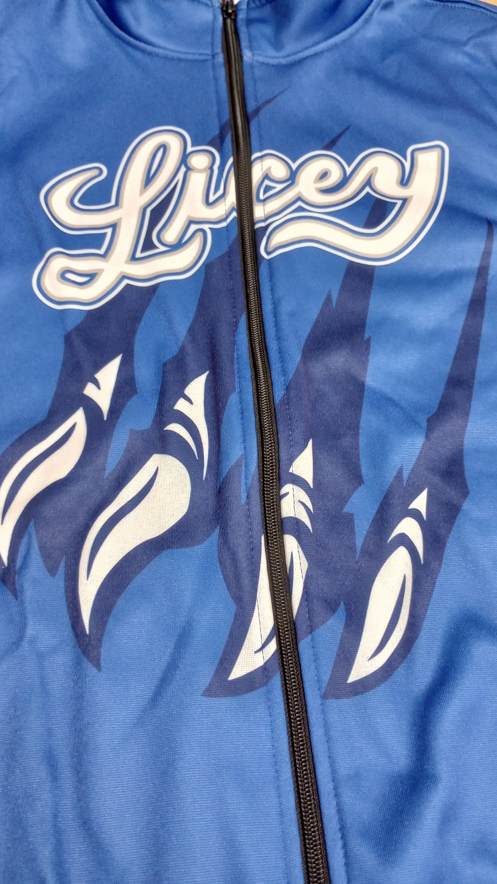 2024 Tigres del Licey Wilson Full Zip Jacket product image 2, provided for visual reference and product detail review