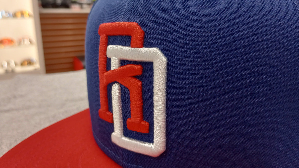 2023 WBC 9FIFTY Dominican Republic Hat – Blue Red | New Era Snapback product image 4, provided for visual reference and
