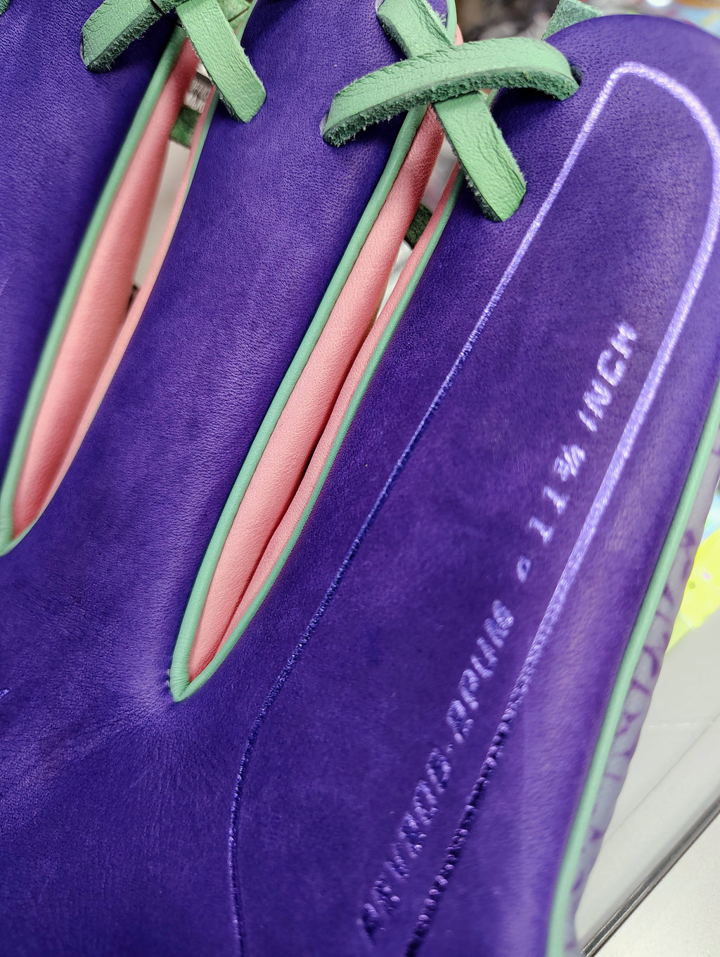 Rawlings REV1X 11.75" Baseball Glove REV205-2PUM – High-Tech Infield Glove with Retro Aesthetic product image 6, provided