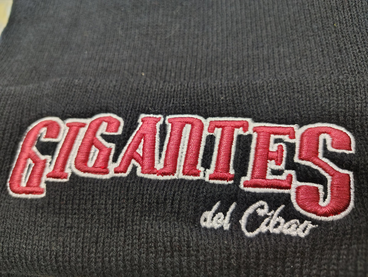 Gigantes del Cibao Beanie black hat product image 3, provided for visual reference and product detail review