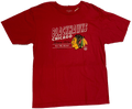 Chicago Blackhawks Old Time Hockey Thanos Red S/S T-Shirt product image 1, provided for visual reference and product detail