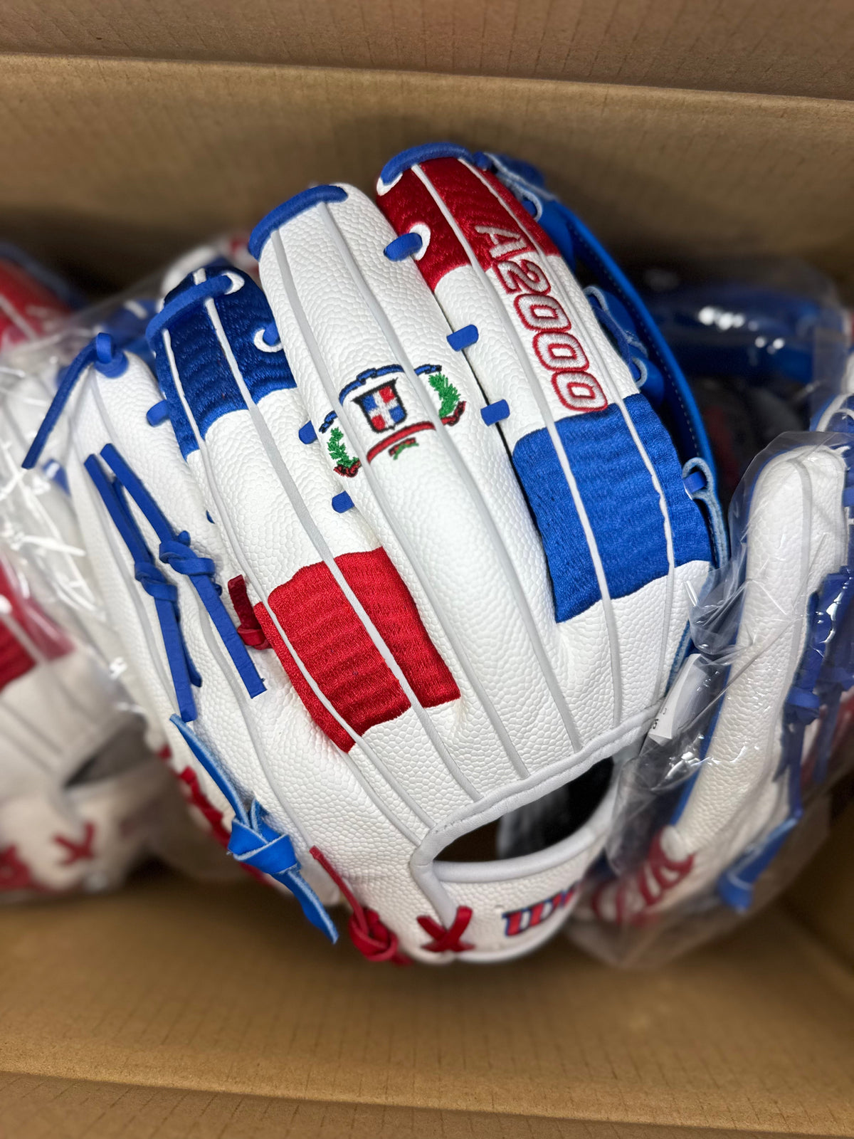 Wilson A2000 1777 12.75" Outfield Baseball Glove | Peligro Sports Exclusive | Dominican Republic product image 3, provided