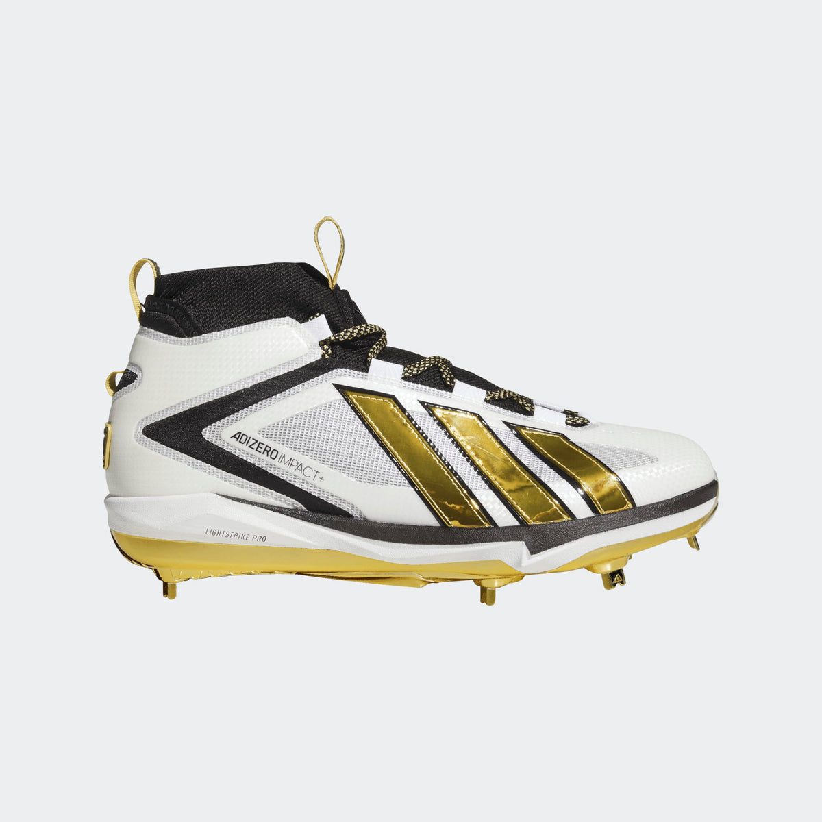 adidas Adizero Impact+ 3.0 Racing Team Men Metal Baseball Cleats | KH8014 product image 1, provided for visual reference and