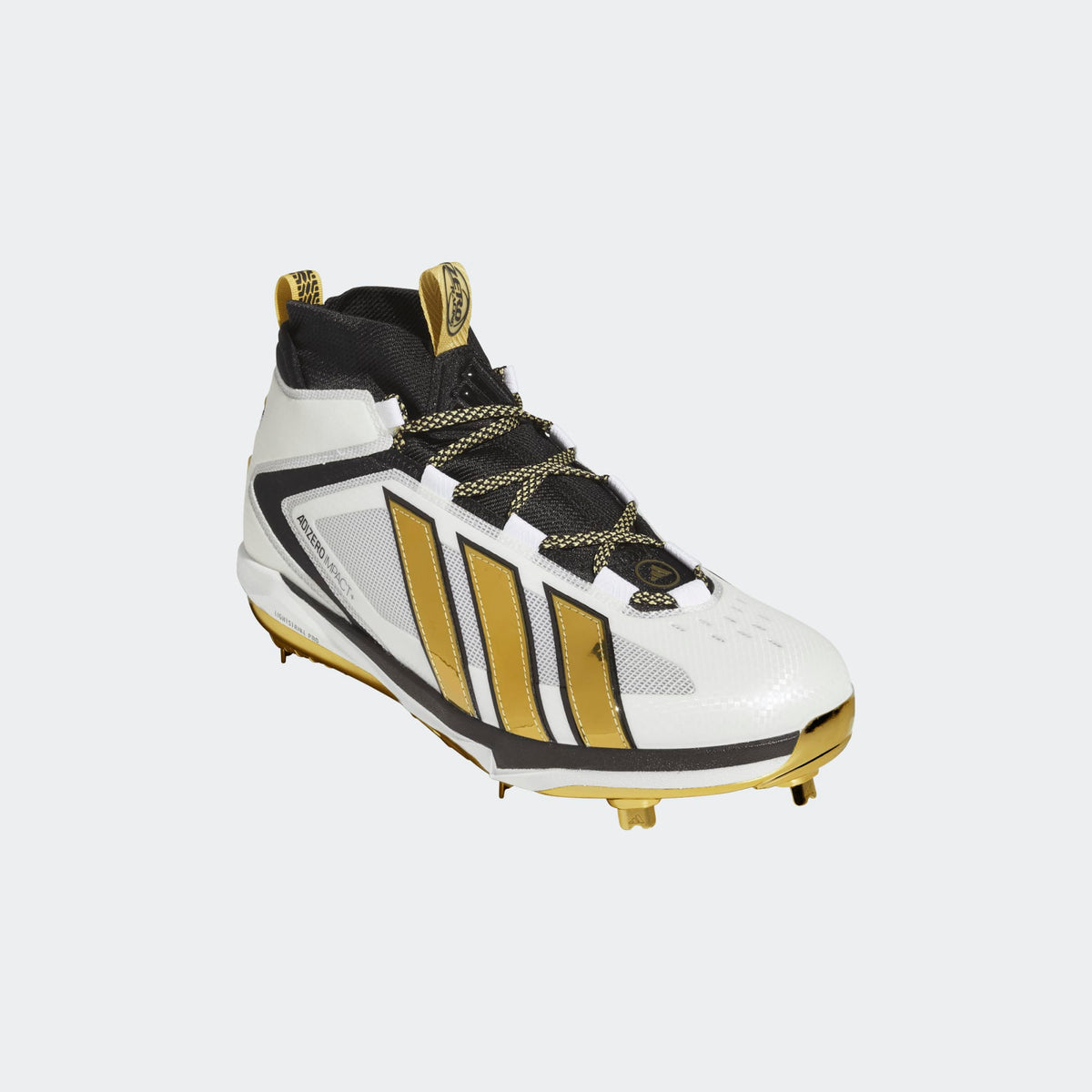 adidas Adizero Impact+ 3.0 Racing Team Men Metal Baseball Cleats | KH8014 product image 5, provided for visual reference and