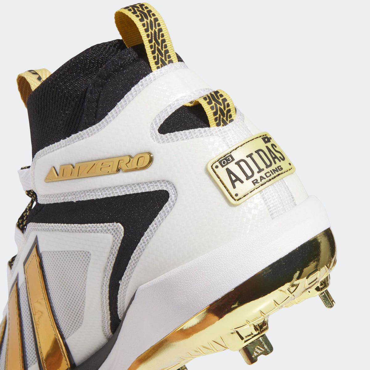 adidas Adizero Impact+ 3.0 Racing Team Men Metal Baseball Cleats | KH8014 product image 8, provided for visual reference and