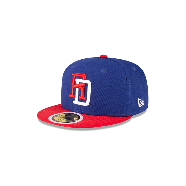 World Baseball Classic Dominicana Youth 59FIFTY Fitted Hat by New Era – Team Colors product image 2, provided for visual