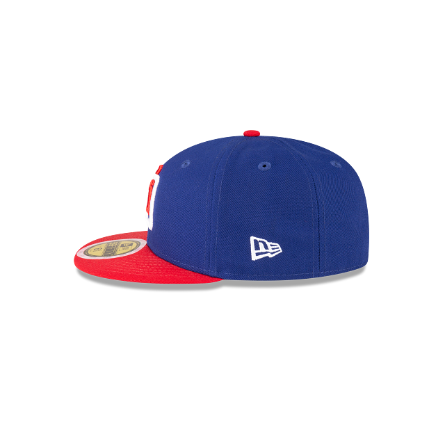 World Baseball Classic Dominicana Youth 59FIFTY Fitted Hat by New Era – Team Colors product image 6, provided for visual