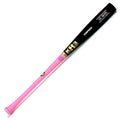 KR3 Canadian Rock Maple C271 Torpedo Gold Series Wood Baseball Bat – Gloss Black Barrel / Berry Pink Handle product image 1,